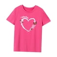 thumbnail image 3 of Camiseta de mamá para mujer, camiseta de manga corta, camiseta sencilla para el día de la madre, camiseta básica para trabajo, viajes, vacaciones, L, 3 of 10