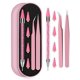 thumbnail image 1 of Set de Herramientas para Aplicar Strass Difenni Rosa con Pinzas, 1 of 7