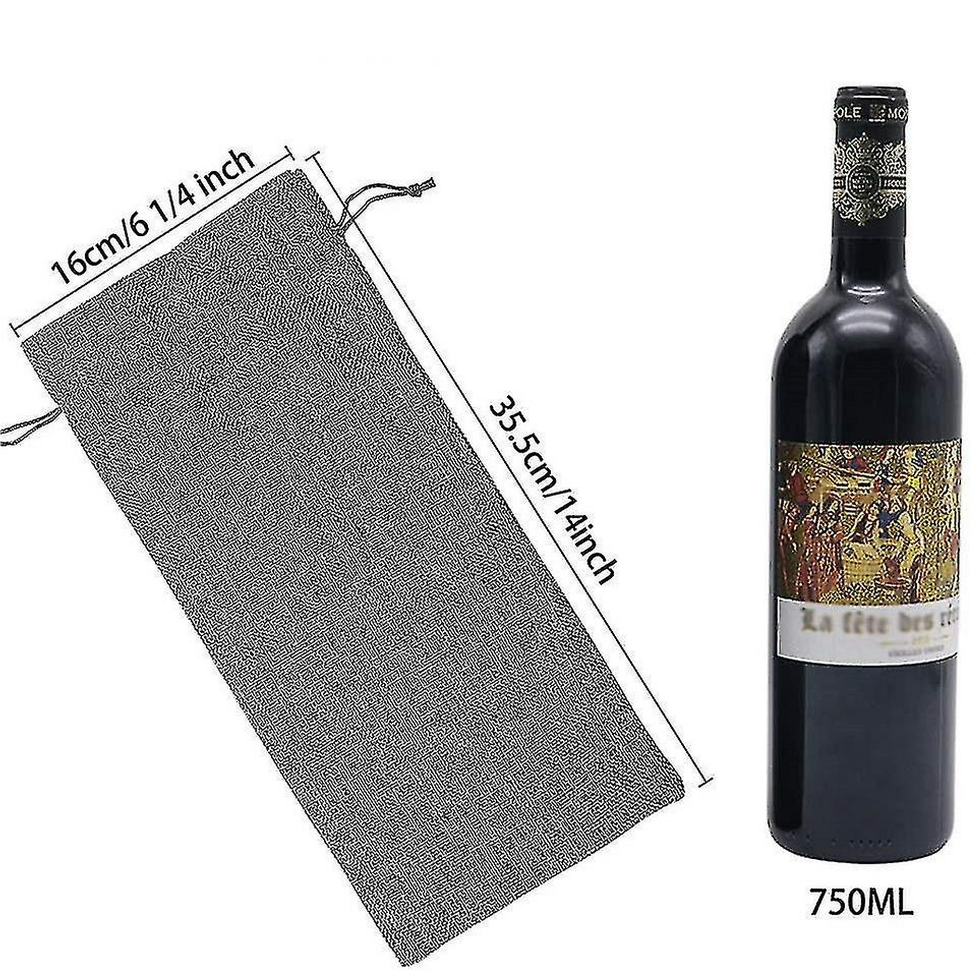 Hessian wine bottle bags deals