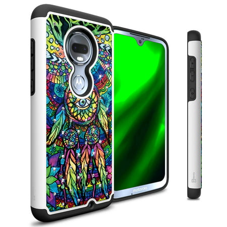 CoverON Motorola Moto G7 / Moto G7 Plus / T-Mobile Revvlry Plus Case, Aurora Series Rhinestone Phone (Best Case For Moto X Phone)