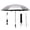 Silver, variant on Portable Camping Beach Chair Parasol Detachable Kit With Folding Clamp Fishing Outdoor Sun Umbrella Silver