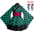 thumbnail image 2 of Disfraz de Anime Kamado Tanjirou para mujer, vestidos japoneses de Lolita, Kimonos de sirvienta, trajes de Carnaval de Halloween, Nezuko, 2 of 4
