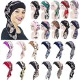 thumbnail image 3 of Mujeres Musulmanas Hijab Cáncer Chemo Sombrero Turbante Tapa Pérdida De Cabello Cabeza Bufanda Envoltura...-9, 3 of 3