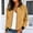 Yellow, variant on Women Casual Jacket Lightweight Long Sleeve Zip Up Coat Trendy Work Clothes with Pockets Yellow XXL(XXL)