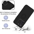 thumbnail image 5 of Compatible with Xiaomi 13T Pro Case Silicone Cute Shockproof Anti-Scratch Xiaomi 13T Pro Phone Case with Ring Kickstand Full Body Protection Cases for Women (Black), 5 of 14