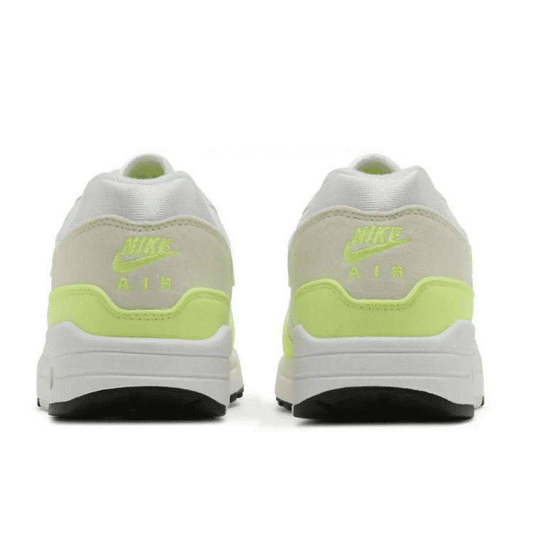 NIKE★WMNS AIR MAX 1★WHITE/SEA GLASS/BLACK/VOLT Nike Air Max 1 Women's Shoes Color: White/Sea Glass/Black