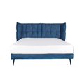 thumbnail image 4 of Cama Matrimonial Dhalia Azul Kessa Muebles, 4 of 5