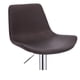 thumbnail image 3 of Banco giratorio Euroluce Contemporary Design color Marron altura ajustable Tapizado en PU, 3 of 4