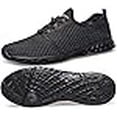 thumbnail image 3 of DOUSSPRT Men's Water Shoes Quick Drying Sports Aqua Shoes Dark Allblack Size 10, 3 of 4