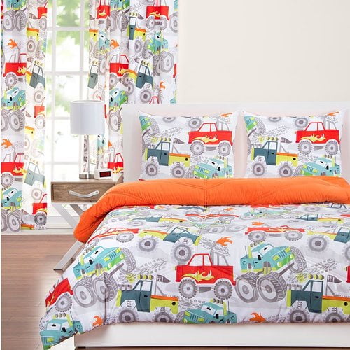 Crayola  Four Wheelin' Monster Truck 3-piece Comorter Set