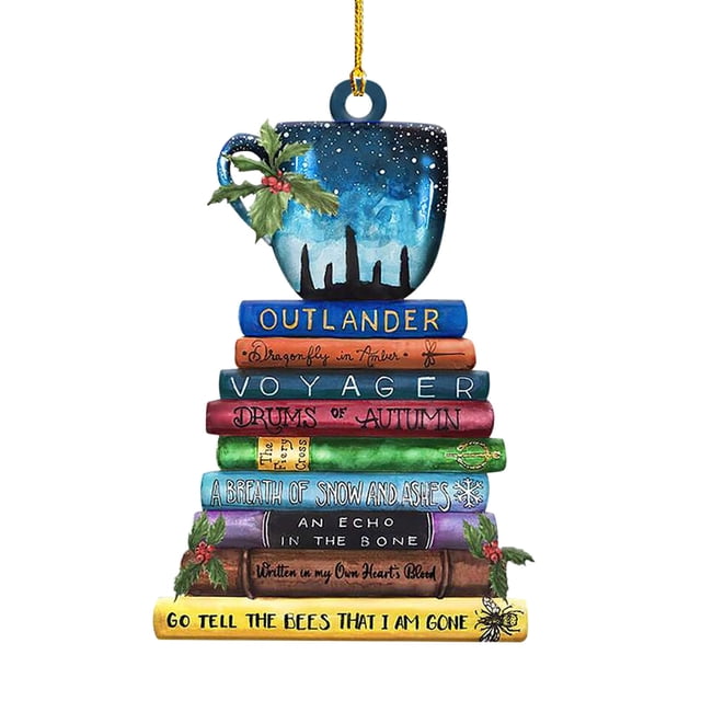 Kyusrd Summer All Home Savings!Pendant Decoration Bookcase Hanging Tag Christmas Tree Pendant Bookcase Hanging Tag Features: