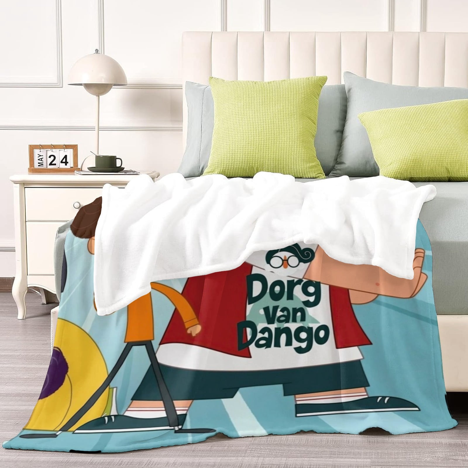 Dorg Van Dango Throw Blanket Gifts for Fans Lover Girls Boys Women Present Hoodie Him Bed 40"x50"