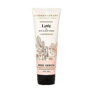 Bath & Body Works Rose Vanilla Non-Greasy Body Cream, 8 oz