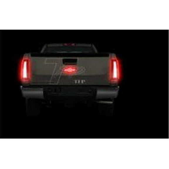 35086LEC Chrome OEM Look Lighted Tailgate Logo Emblem for 2000-2013 Gmc Sierra