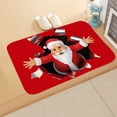thumbnail image 1 of XWSHYW Cojines para Los Pies Felpudo de Bienvenida de Feliz Navidad, Decoración de Alfombras para Interior Del Hogar, 40X60Cm, 1 Ud., 1 of 3