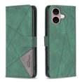 thumbnail image 2 of for iPhone 16 Plus Case Wallet Case with Card Holder [RFID Blocking] Magnetic Closure Folio Kickstand, Men's Retro Premium Shockproof PU Leather Flip Case Wallet for iPhone 16 Plus,Green, 2 of 8