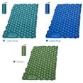 thumbnail image 4 of Colchoneta de camping ligera para 2 personas, colchón de aire portátil, mochilero impermeable, 4 of 8