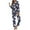 Blue, variant on Christmas Pajamas for Women Long Sleeve Lapel Cozy Button Down Nightwear Sleepwear Outfit with Pocket Casual Fall Winter Soft Comfy Loose Womens Loungewear Beige L