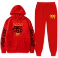 thumbnail image 1 of Nuevo rapero Juice Wrld mismo estilo sudadera traje suelto para hombres y mujeres Sudadera con capucha + pantalones de chándal, 1 of 5