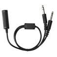 thumbnail image 4 of Cable adaptador de auriculares, adaptador de auriculares de helicóptero a aviación general Adaptador de auriculares Tecnología innovadora, 4 of 8