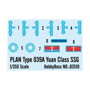 Hobby Boss PLAN Type 039A Yuan Class SSG (Modern) New