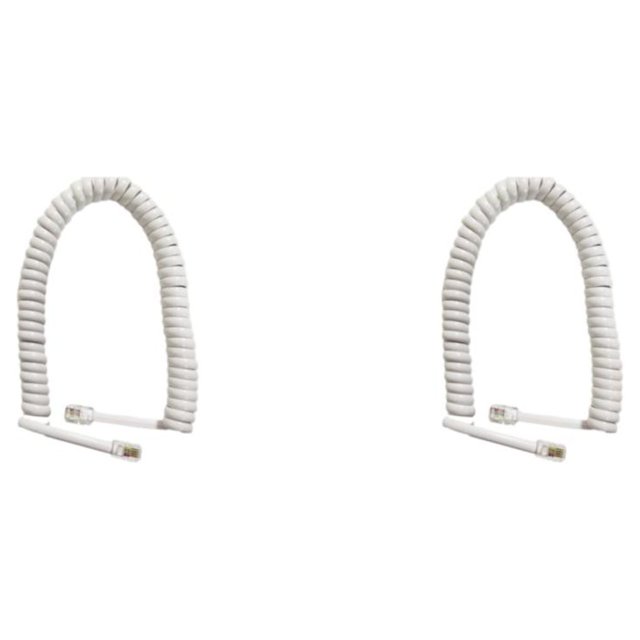Sidaley Cable de teléfono: duradero y compatible con varios teléfonos Accesorios para auriculares de buena elasticidad Type1 NO1
