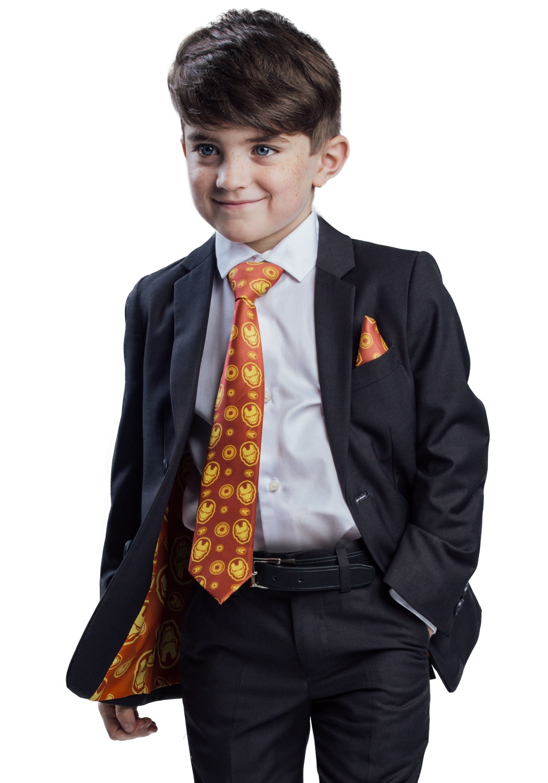 Kids Iron Man Casual Jacket Secret Identity