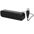 thumbnail image 1 of Mini Desktop Speaker - 3W, USB Powered, 1.2m Cable, Passive Radiator for Bass, Compatible with Windows/Mac, Plug & Play, Compact Multimedia Audio, 1 of 6