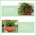 thumbnail image 4 of MasteelfCA 2pcs Chlorophytum Flowerpots Hanging Flower Pots Flower Storage Containers, 4 of 9