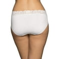 thumbnail image 3 of Vanity Fair Lingerie Women's Underwear, Flattering Lace Hi-Cut Brief Panty, 3 of 7
