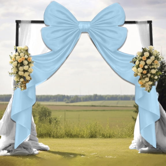 Oversized Bow, Christmas Tree Topper and Large Decorative Bow for Wedding Arch, Holiday Party Decor Indoor and Outdoor