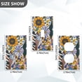 thumbnail image 7 of Yayeee Blank Wall Plate Cover 1-Gang 4.5"x2.7" Home Unused Decorative Outlet, Purple Flowers, 7 of 7