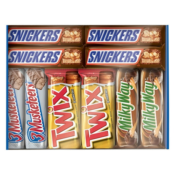 Snickers, Twix & More Chocolate Full Size Candy Bars, 30 ct.