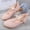 Pink, variant on Dpytoraw Girls Pearl Mary Jane Dress Shoes, Toddler/Little/Big Kids Flat Ballet Flats for Weddings & Parties Sizes 9