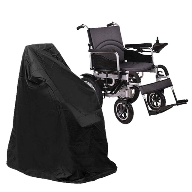 Funda de ruedas Colcomx para scooter de movilidad 100x75x100cm Negro