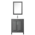 thumbnail image 6 of Wyndham Collection WCV252530SWHC2UNSMED Daria 30" Free Standing Single Basin Vanity Set -, 6 of 7