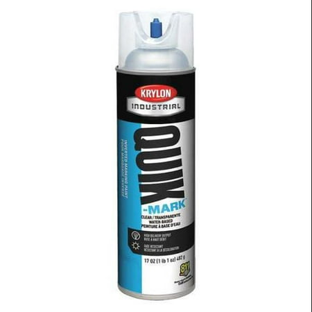 KRYLON A03500004 Marking Paint, Clear, 17 oz., Water, 10 (Best Way To Clean Painted Wheels)