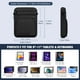 thumbnail image 2 of Funda para tableta MoKo de 9-11 pulgadas para iPad Air 5/4th 10.9, negra, 2 of 7