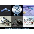 thumbnail image 4 of Zeyeban Blue UV Light Blocking Low Power Reading Glasses, 4 of 4
