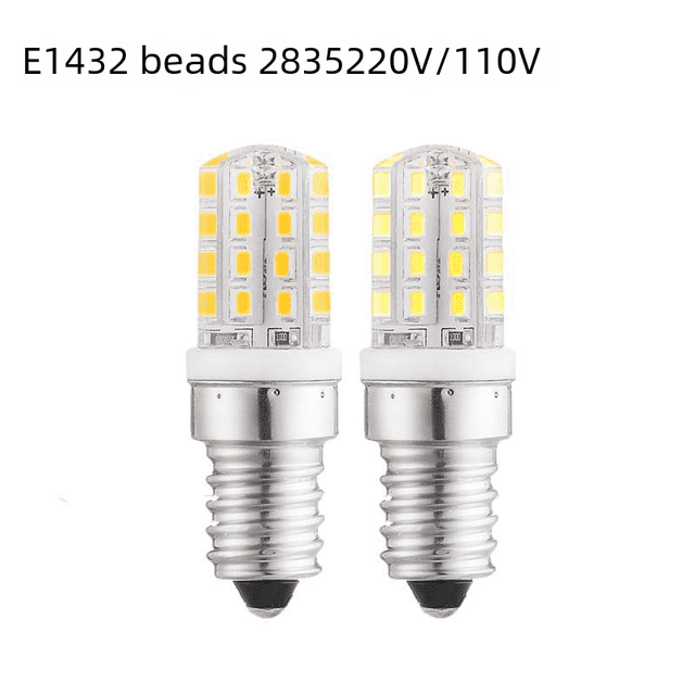Lámpara LED de bajo consumo con rosca E14, 32 cuentas, 220 V, 110 V, fuente de luz LED