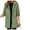 Mint Green, variant on Besolor Women's Winter Thick Warm Hooded Coats Long Sleeve Zipper Jacket Plus Size Casual Padded Waterproof Outwear