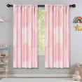 thumbnail image 5 of Blackout Kids Curtains,Pink Floral and Petal Pattern Childrens Insulated Curtains Set Of 2,Bedroom Essentials,Toddler Room Decor 42x63in(106x160cm), 5 of 5