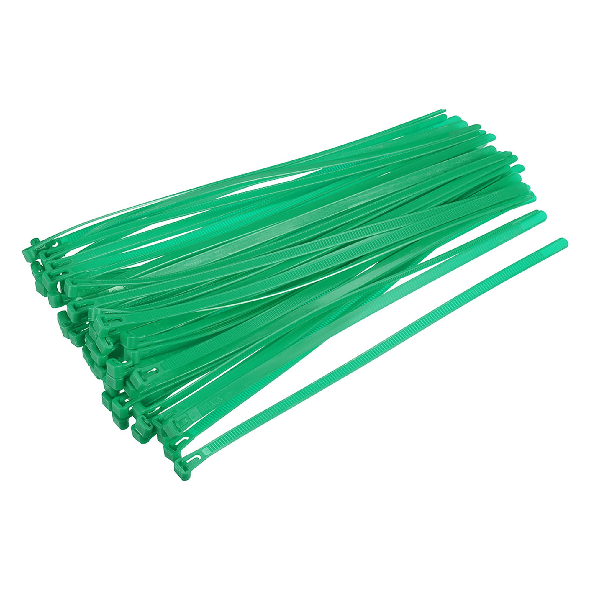 40pcs Reusable Cable Ties, 18 Inch x 0.3 Inch Adjustable Nylon Zip Ties