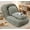 Green, variant on Ywen Upholstered Human Dog Bed for Adult & Pets, Convertible Lazy Sofa Bed with 5 Adjustable Position, Comfy Tatami Bean Bag Lounge Chair with 2 Soft Pillows for Bedroom Living Room Office (Pink)