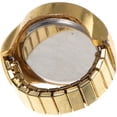 thumbnail image 3 of Relojes de anillo de diamantes de imitación Reloj de anillo de dedo de cuarzo reloj de anillo elástico Festival de regalo, 3 of 7