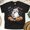 Black, variant on Cute Ghost with Hot Cocoa T-Shirt | Cozy Halloween Pumpkin Graphic Tee, Ash, Size S