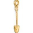thumbnail image 5 of 14K Yellow Gold 3-D Polished Shovel Garden Tool Charm (18.4 X 5) Made In United States k7323, 5 of 5