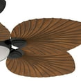 thumbnail image 6 of Craftian 52" 5-Blade Tropical Ceiling Fan with LED Light & Multi-Functional Remote, 6 Quiet DC Motor Speeds, Reversible for Indoor and Outdoor Spaces, Walnut, 6 of 9