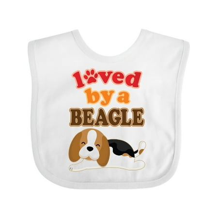 

Inktastic Beagle Dog Lover Boys or Girls Baby Bib