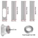 thumbnail image 3 of Kit de aire acondicionado portátil para ventanas Coolaihan con manguera de 13 cm, 3 of 5